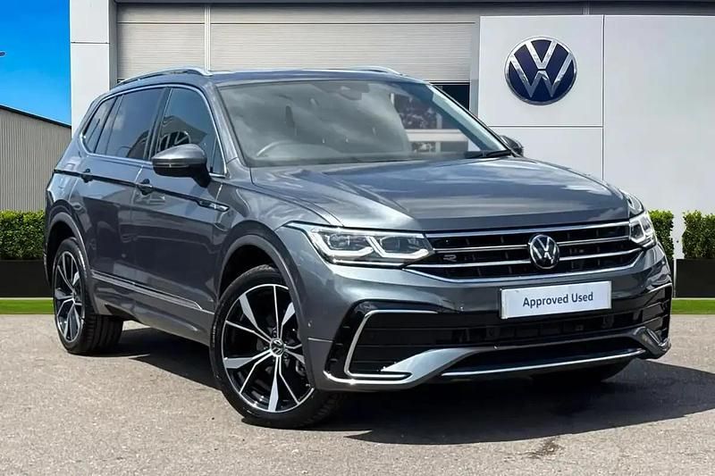 Grey Used 2024 VW Tiguan Allspace R-line SUV | £39,340 - Image 1/1