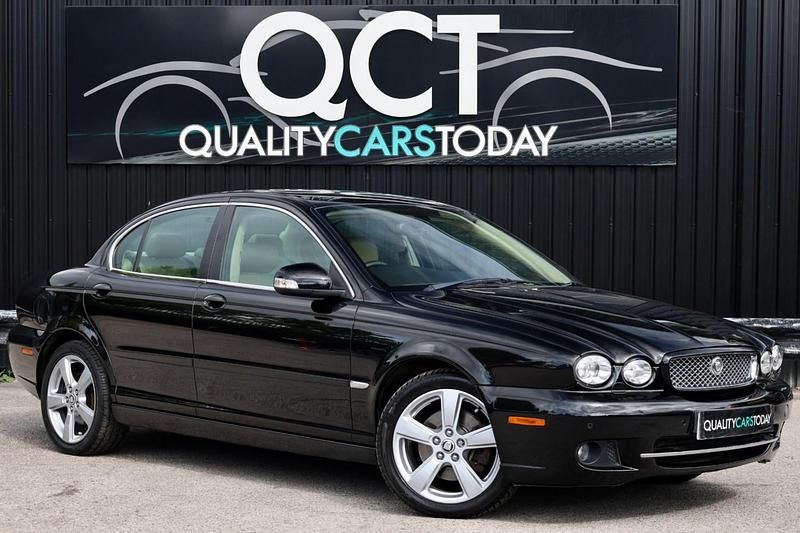 Black Used 2008 Jaguar X-type SE Sedan | £4,995 (Expensive) - Image 1/4