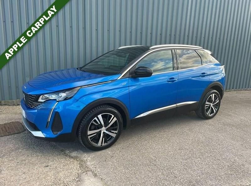 Used Peugeot 3008 GT 130 HP (95 kW) 2021 Blue SUV