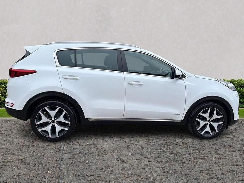 Used Kia Sportage GT-Line S 177 HP (130 kW) 2017 White SUV
