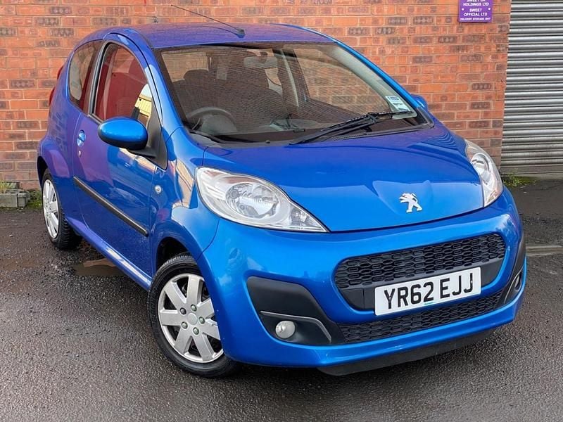 Blue Used 2012 Peugeot 107 Active Hatchback | £2,300 (Good price) - Image 1/3