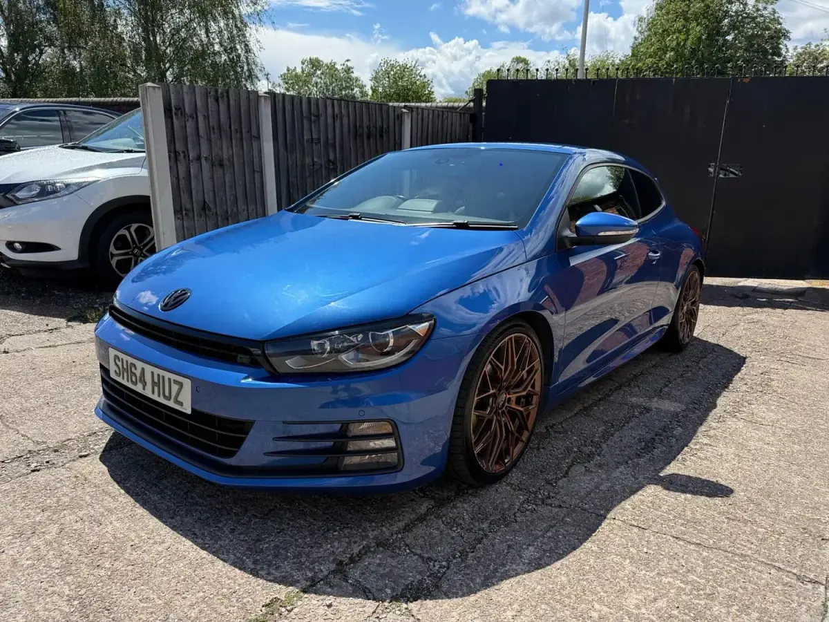 Used VW Scirocco R-line 2014 Blue Coupe
