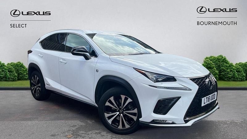 White Used 2018 Lexus NX300h Sport Line SUV | £21,776 (Fair price) - Image 1/4