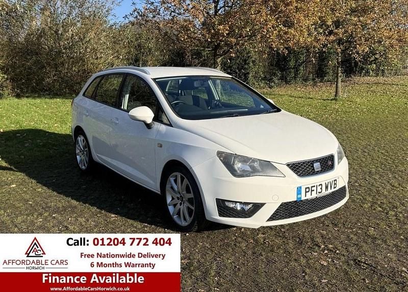 White Used 2013 Seat Ibiza ST FR Estate | £6,695 (Expensive) - Image 1/4