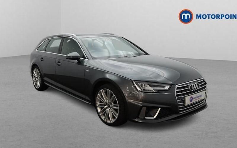 Used Audi A4 S-Line 150 HP (110 kW) 2019 Grey Estate