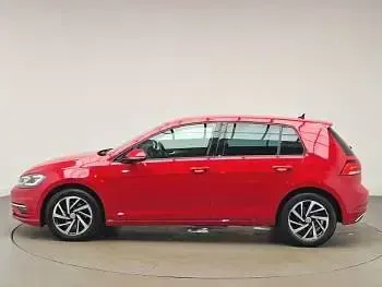 Used VW Golf VII Edition 150 HP (110 kW) 2020 Red Hatchback