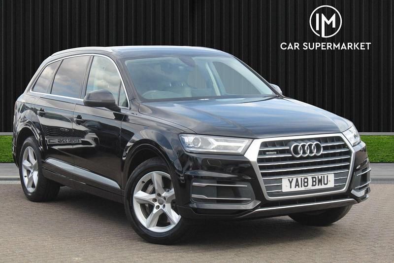 Used Audi Q7 218 HP (160 kW) 2018 Black SUV