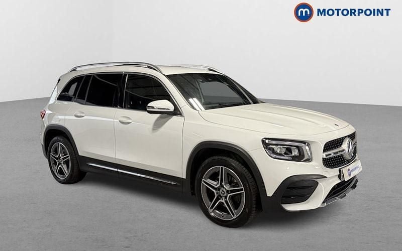 White Used 2022 Mercedes GLB200 AMG line SUV | £26,049 (Fair price) - Image 1/4