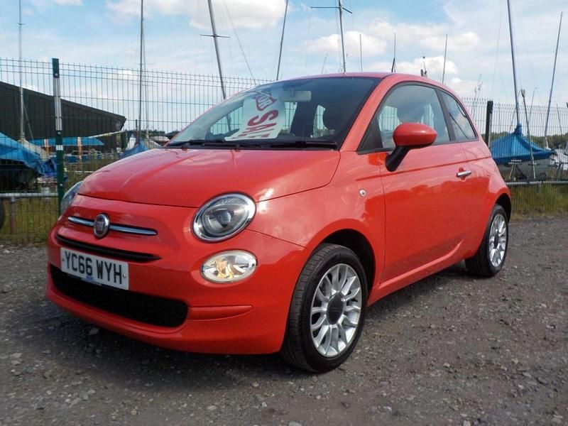 Pink Used 2016 Fiat 500 Pop Star Hatchback | £4,895 (Fair price) - Image 1/4