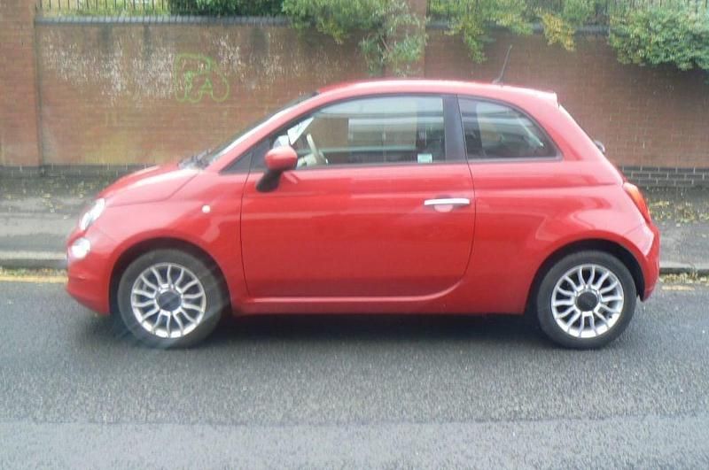 Used Fiat 500 Pop Star 69 HP (50 kW) 2016 Red Hatchback