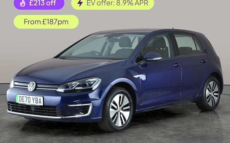 Blue Used 2019 VW e-Golf Hatchback | £11,034 (Fair price) - Image 1/3