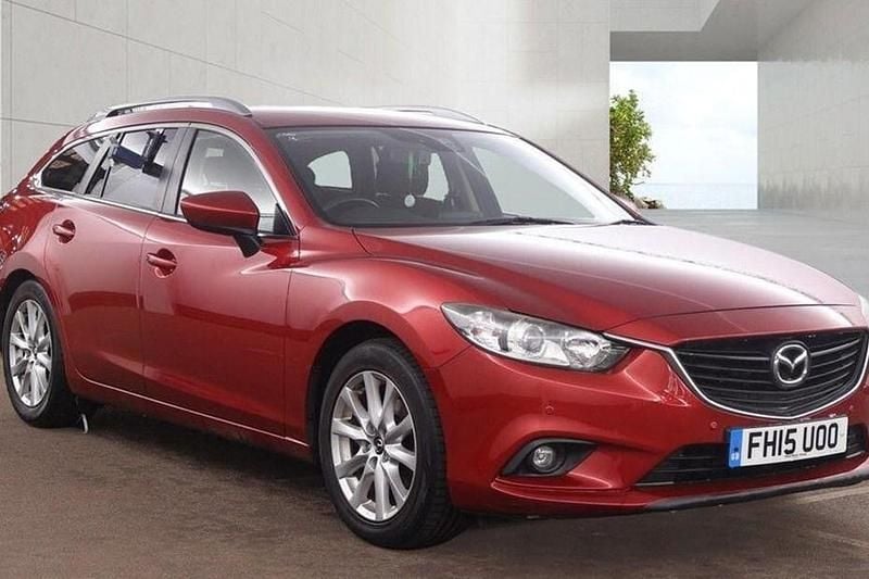 Used Mazda 6 145 HP (106 kW) 2015 Red Estate