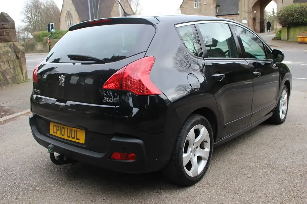 Used Peugeot 3008 Sport 112 HP (82 kW) 2010 Black Estate