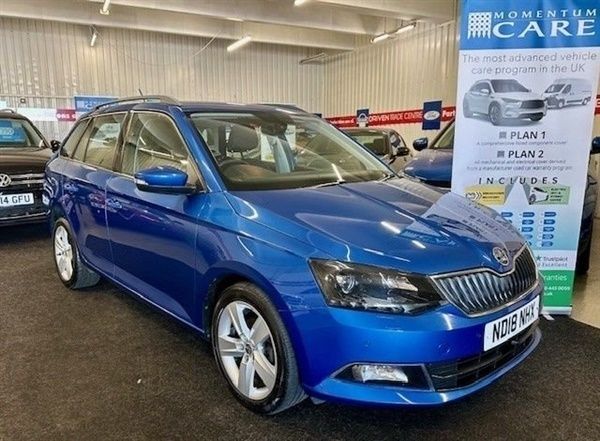 Blue Used 2018 Skoda Fabia SE L Estate | £8,790 (Good price) - Image 1/1