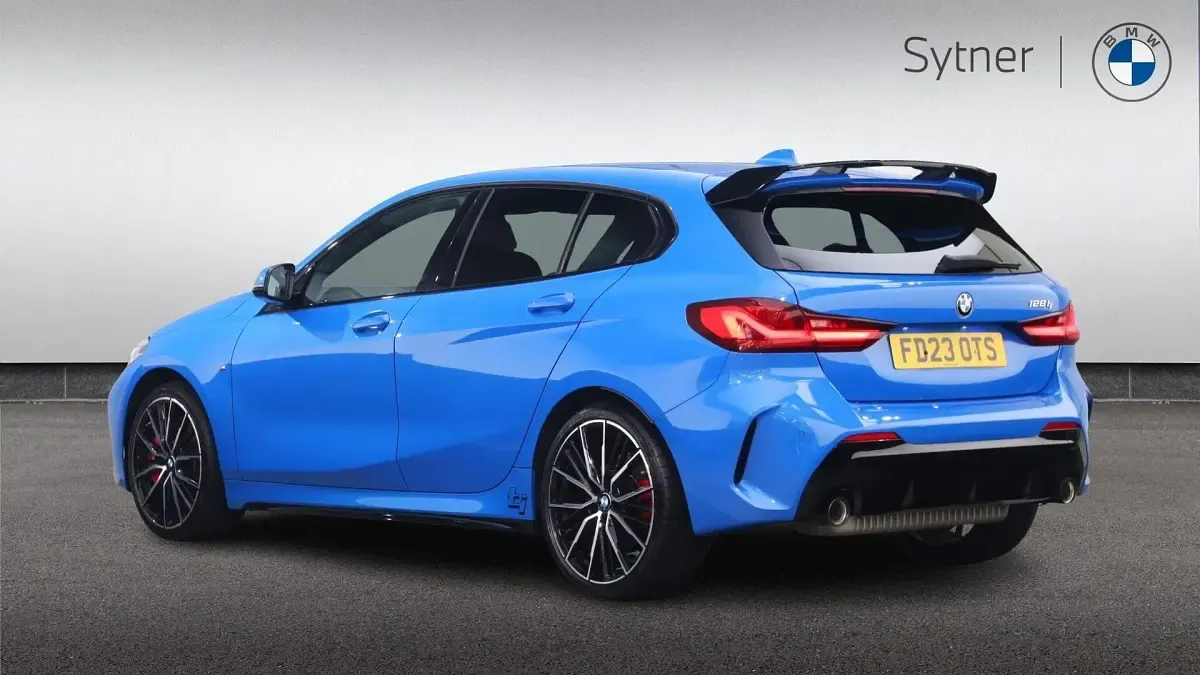 Used BMW 128 Shadowline 261 HP (191 kW) 2023 Blue