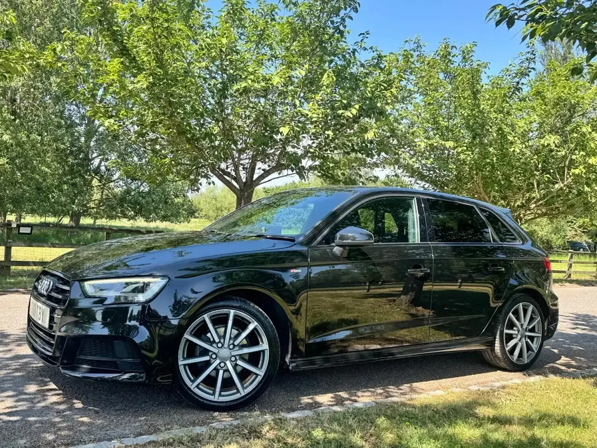 Used Audi A3 Sportback Black Edition 150 HP (110 kW) 2019 Black Hatchback