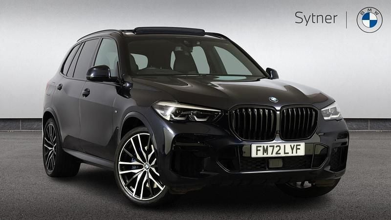 Black Used 2022 BMW X5 M Sport SUV | £51,500 (A bit pricey) - Image 1/4