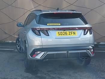 New Hyundai Tucson N Line 239 HP (175 kW) 2026 Metallic  shimmering silver SUV