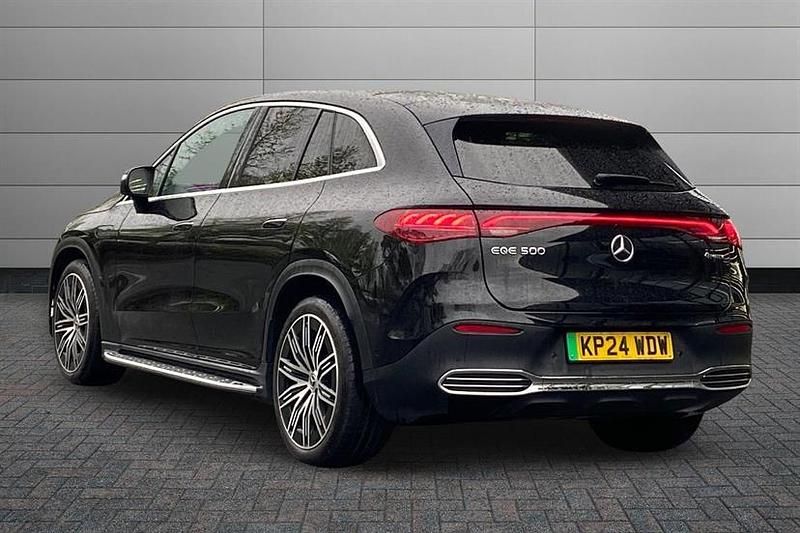 Used Mercedes EQE500 AMG line 300 kW (408 HP) 2024 Obsidian black Estate