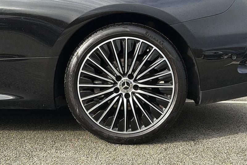 Used Mercedes CLE300 AMG Line Premium 258 HP (189 kW) 2025 Obsidian black Coupe