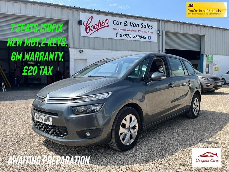 Grey Used 2014 Citroën Grand C4 Picasso VTR Sport MPV | £3,495 (Expensive) - Image 1/1