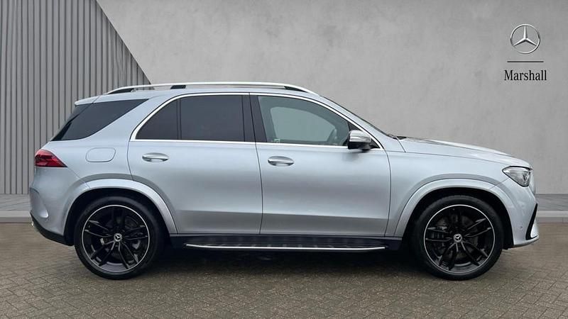 Used Mercedes GLE450 AMG AMG line 367 HP (269 kW) 2025 Metallic paint hightech silver SUV