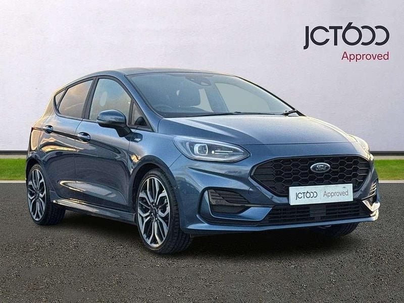 Blue Used 2023 Ford Fiesta ST-Line X Hatchback | £18,500 - Image 1/4