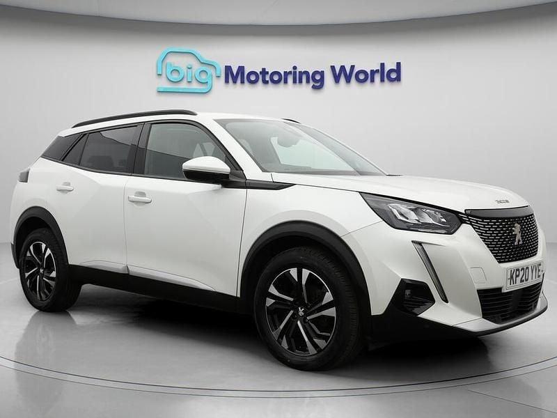 White Used 2020 Peugeot 2008 Allure SUV | £10,300 (Fair price) - Image 1/4