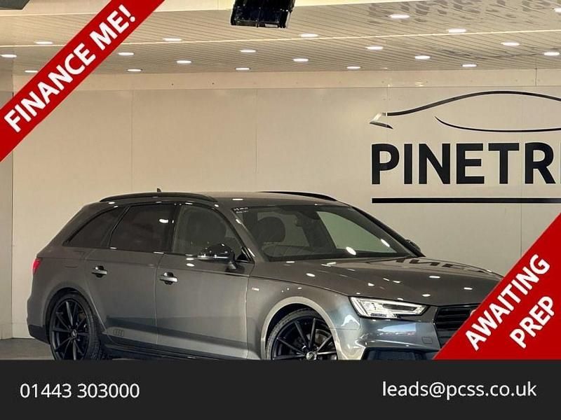 Used Audi A4 Black Edition 150 HP (110 kW) 2018 Grey Estate