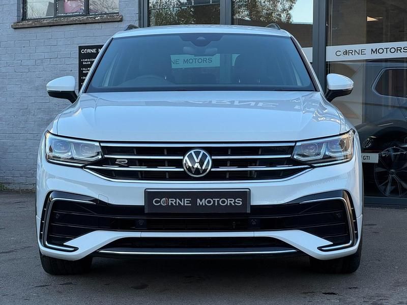 Used VW Tiguan R-line 150 HP (110 kW) 2021 White SUV