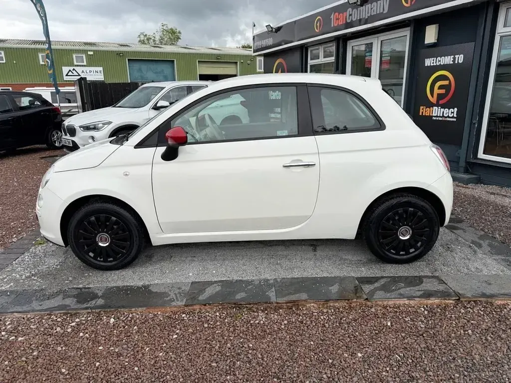 Used Fiat 500 Pop 69 HP (50 kW) 2014 White Hatchback