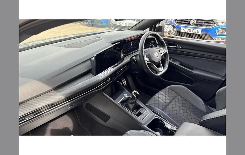 Used VW Golf VIII R-line 150 HP (110 kW) 2022 Black Hatchback