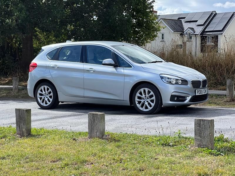 Silver Used 2015 BMW 218 Luxury Line Hatchback | £7,995 (Fair price) - Image 1/4