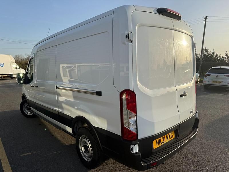 Used Ford Transit 130 HP (95 kW) 2021 White Van