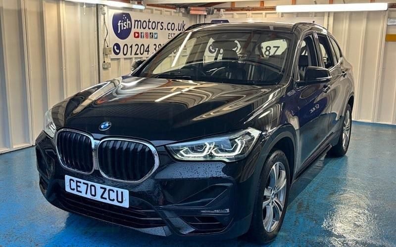 Used BMW X1 Sport Line 140 HP (102 kW) 2020 Black SUV