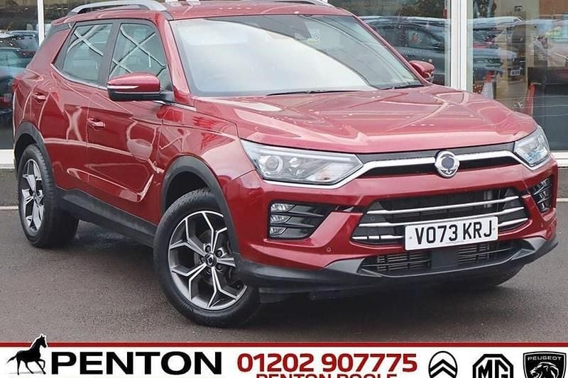 Used Ssangyong (KGM) Korando 163 HP (119 kW) 2023 Red SUV