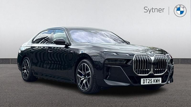 Black Used 2025 BMW 750e M Sport Sedan | £88,500 (Fair price) - Image 1/4