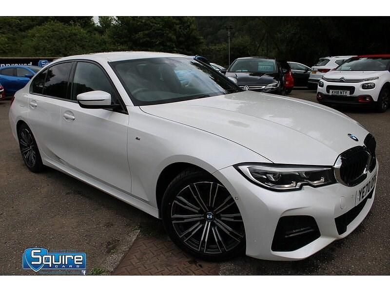 Used BMW 320e M Sport 2020 Mineral white Sedan