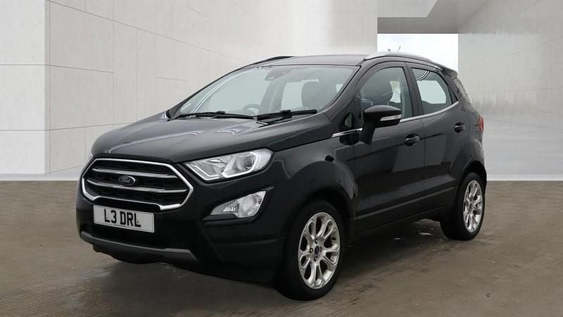 Used Ford Ecosport Titanium 100 HP (73 kW) 2020 Black SUV