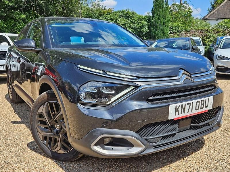 Black Used 2021 Citroën C4 PureTech Hatchback | £13,250 (Fair price) - Image 1/4