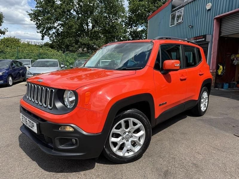 Orange Used 2016 Jeep Renegade Longitude SUV | £7,890 (Fair price) - Image 1/4