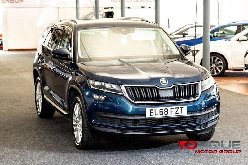 Used Skoda Kodiaq 190 HP (139 kW) 2019 Blue SUV