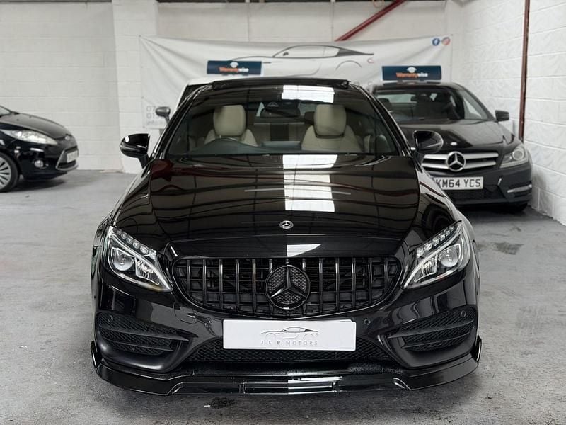 Used Mercedes C220 AMG Line Premium Plus 2017 Black Coupe