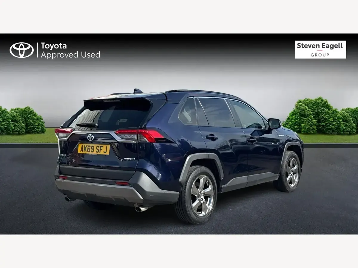Used Toyota RAV4 Design 218 HP (160 kW) 2020 Blue SUV