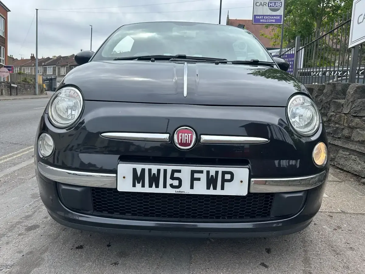 Used Fiat 500 S 69 HP (50 kW) 2015 Black Hatchback