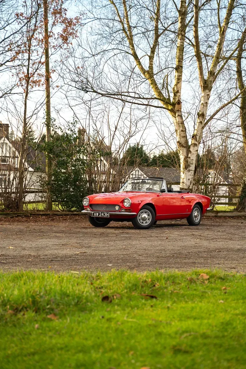 Usado Fiat 124 Spider 108 HP (79 kW) 2016 Vermelho Cabrios