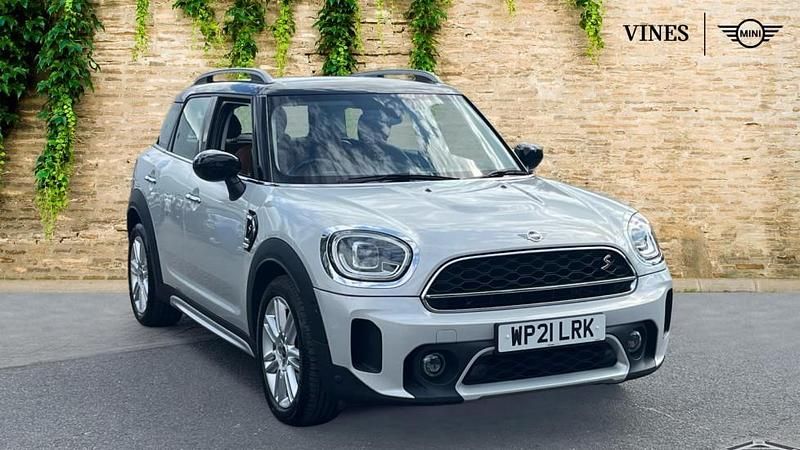 Silver Used 2021 Mini Cooper S Countryman Exclusive SUV | £21,479 (Fair price) - Image 1/4