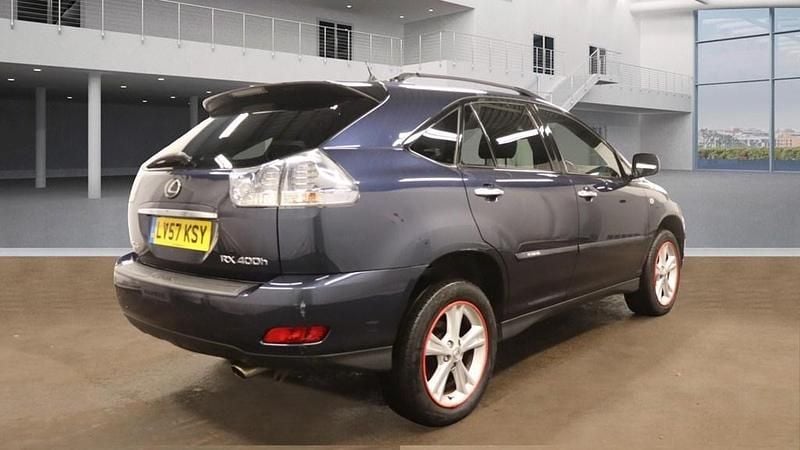 Used Lexus RX400h 208 HP (152 kW) 2008 Blue SUV