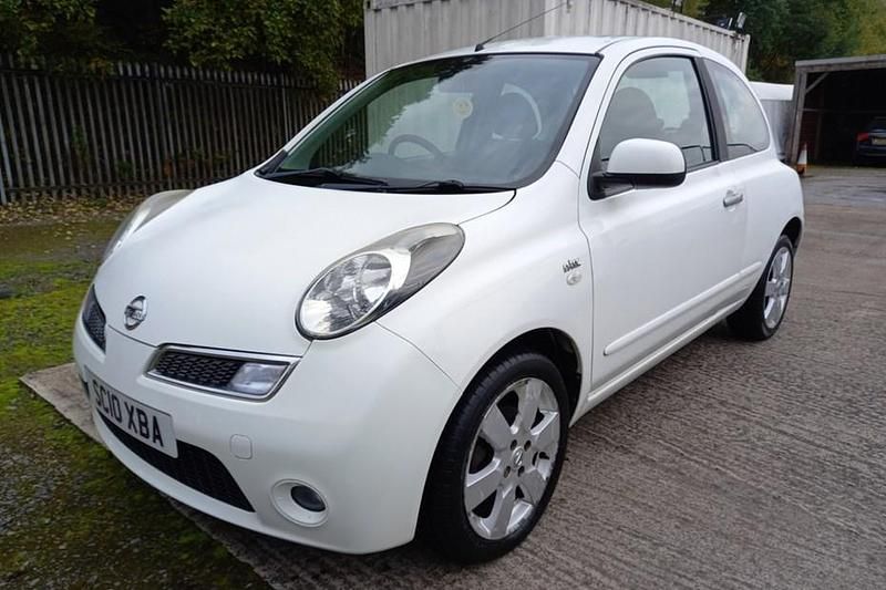 White Used 2010 Nissan Micra N-TEC Hatchback | £2,695 (Fair price) - Image 1/1