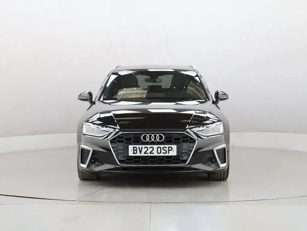 Used Audi A4 S-Line 163 HP (119 kW) 2022 Black Estate